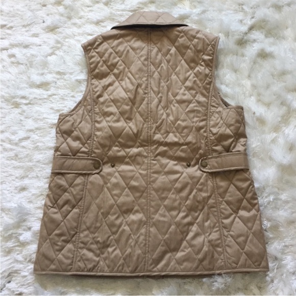 L.L. Bean Quilted Riding Vest - Picture 2 of 8